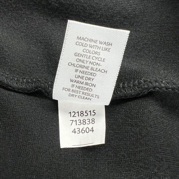 J. Jill Women's Size Medium Black Ponte Shift Dress - Picture 10 of 10